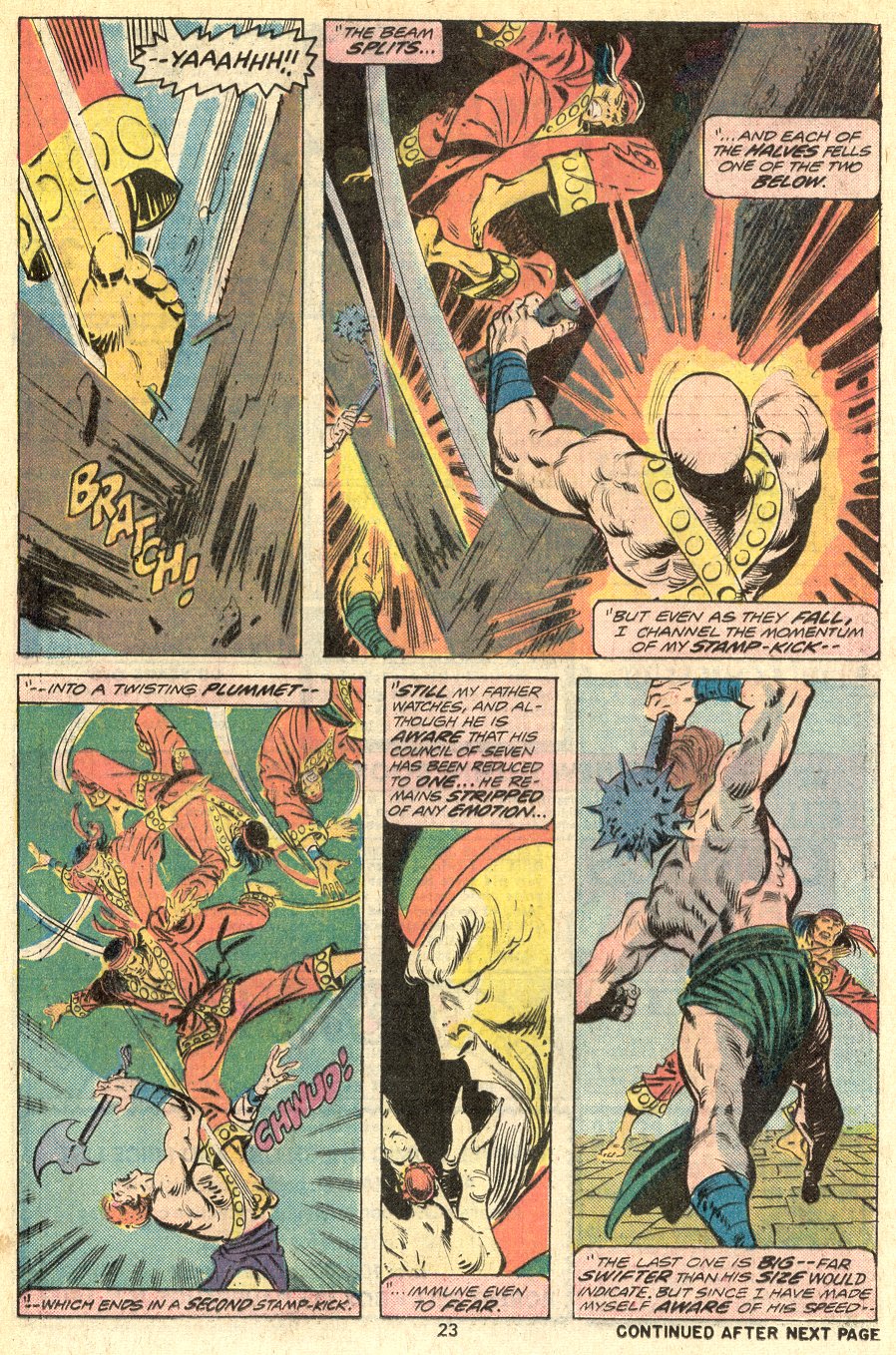 Read online Master of Kung Fu (1974) comic -  Issue #27 - 14