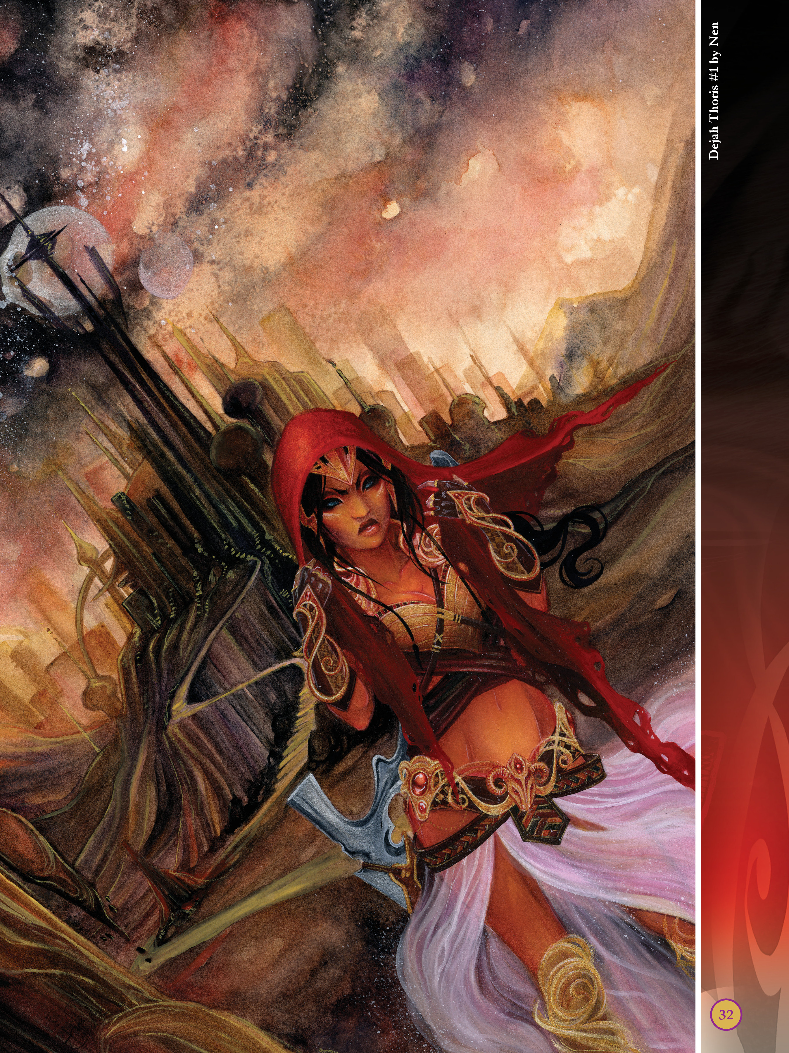 Read online The Art of Dejah Thoris and the Worlds of Mars comic -  Issue # TPB 2 (Part 1) - 31