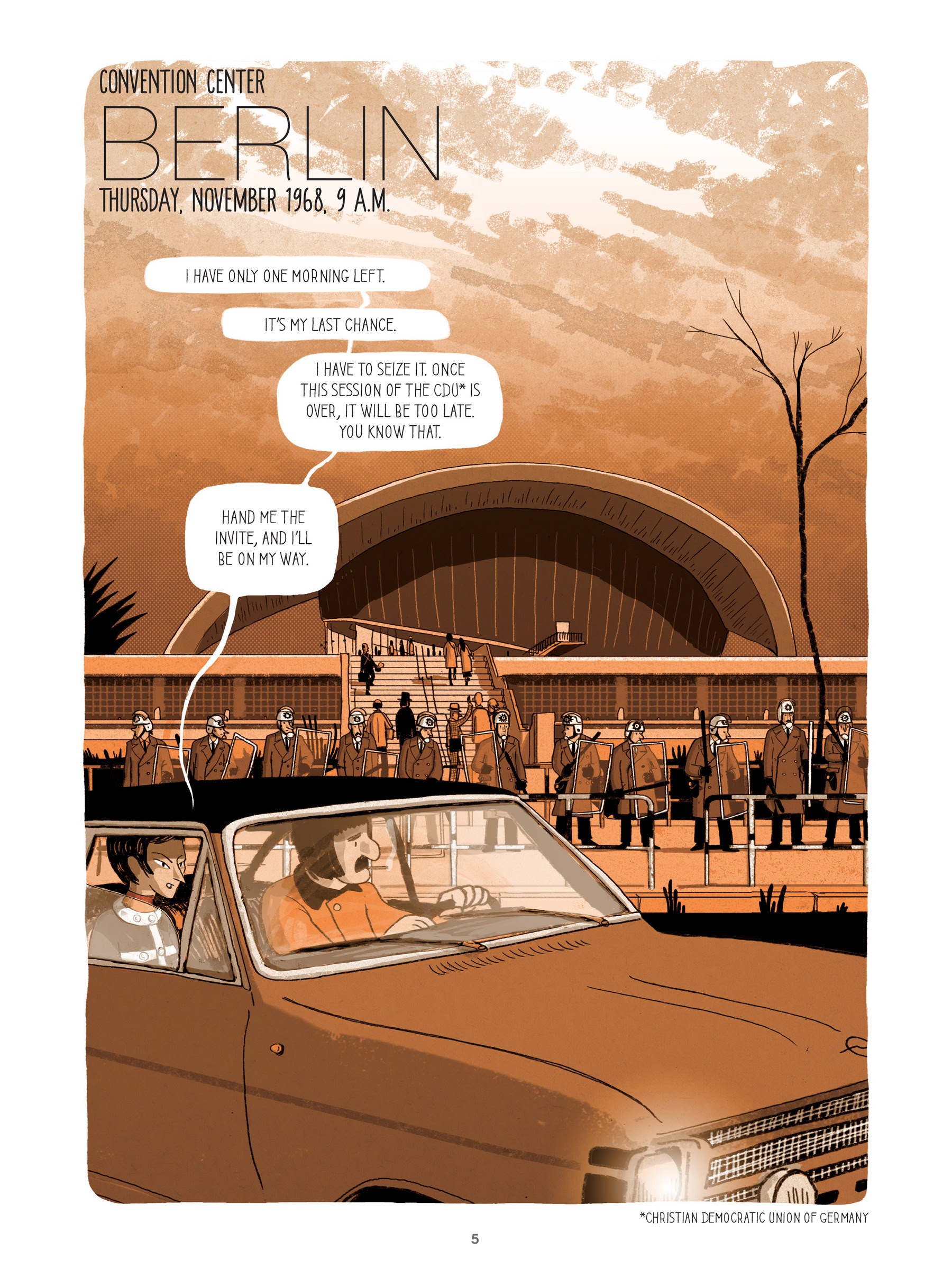 Read online For Justice: The Serge & Beate Klarsfeld Story comic -  Issue # TPB (Part 1) - 6