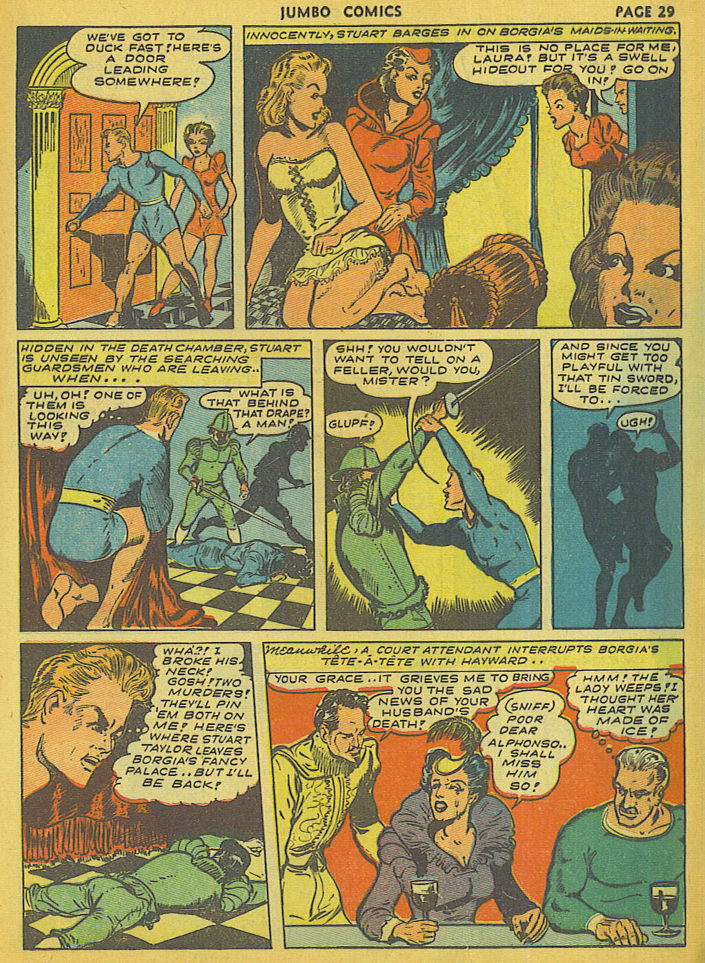 Read online Jumbo Comics comic -  Issue #49 - 31