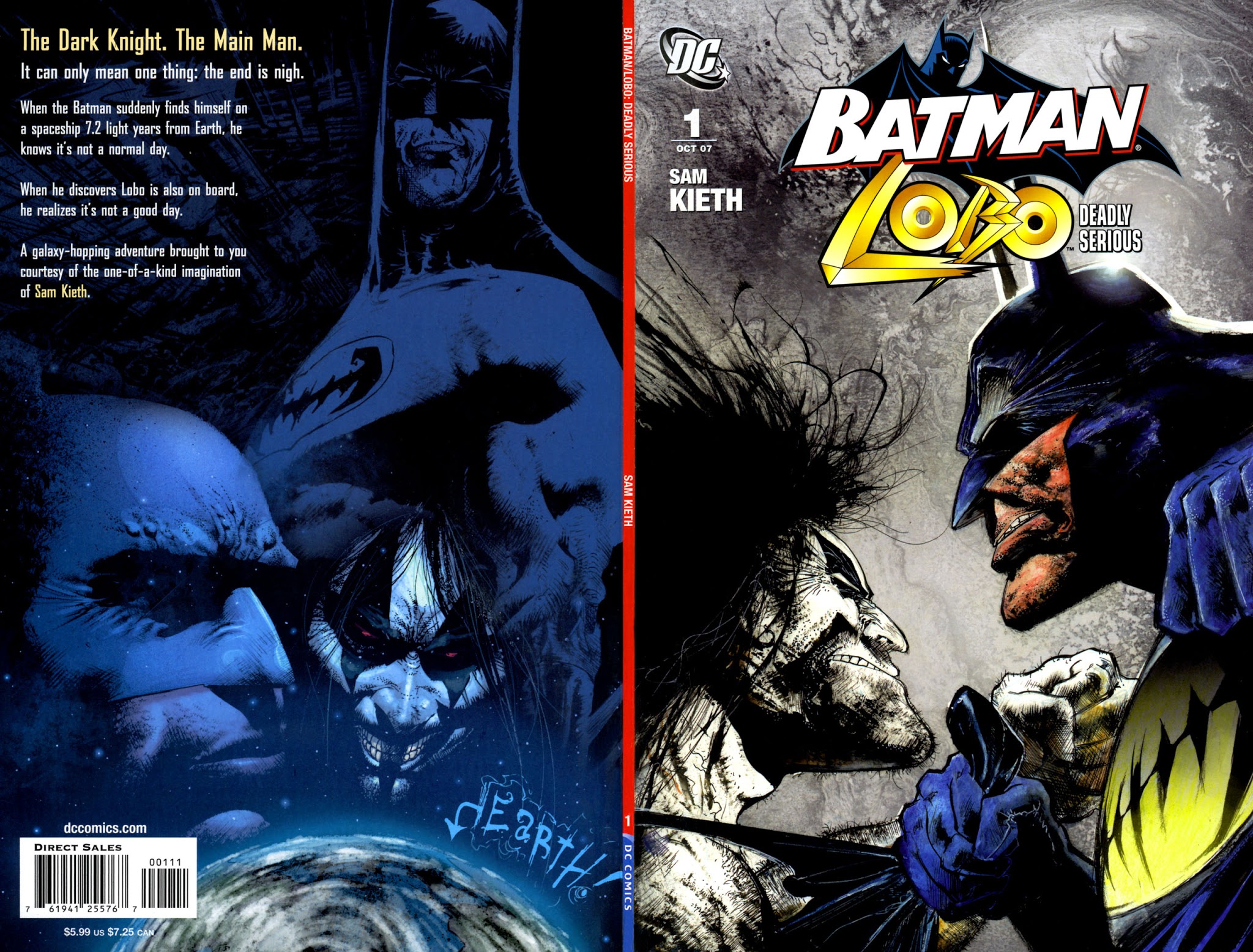 Read online Batman/Lobo: Deadly Serious comic -  Issue #1 - 1