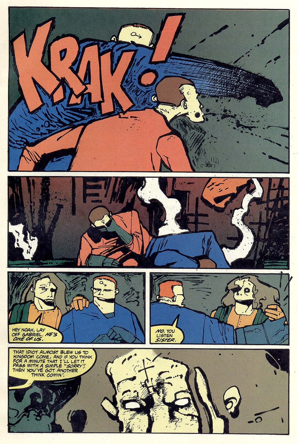 Read online Ted McKeever's Metropol AD comic -  Issue #2 - 11