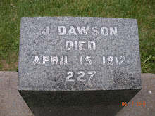 J. Dawson Grave at Titantic Plot