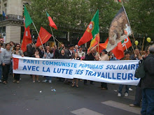 No desfile do 1º de Maio em Paris