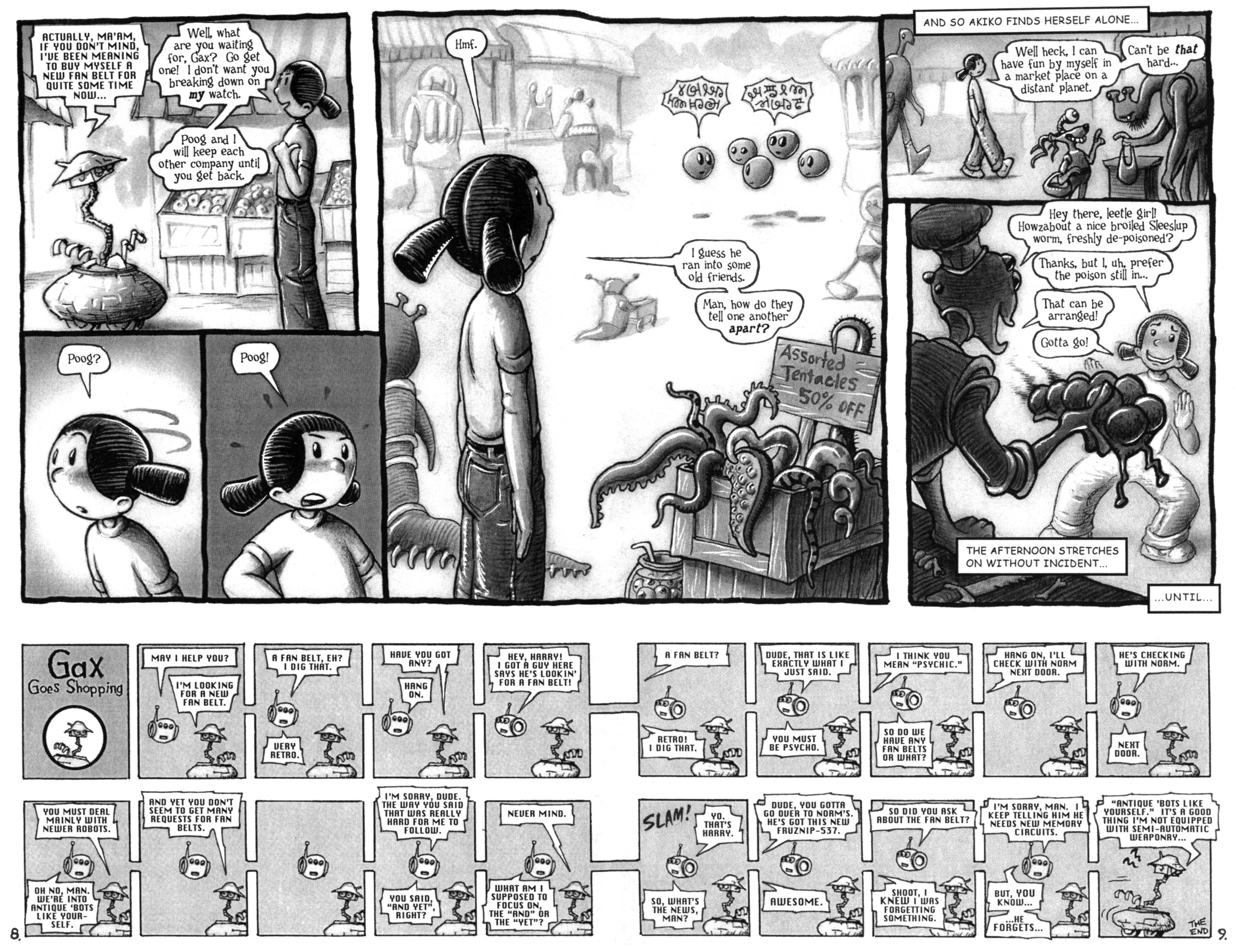 Read online Akiko comic -  Issue #50 - 7