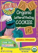 Product Review: Earth's Best Organic Letter of the Day Cookies 1