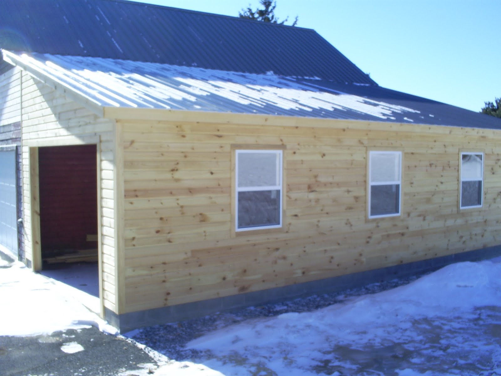 SCC: Addition to a existing garage