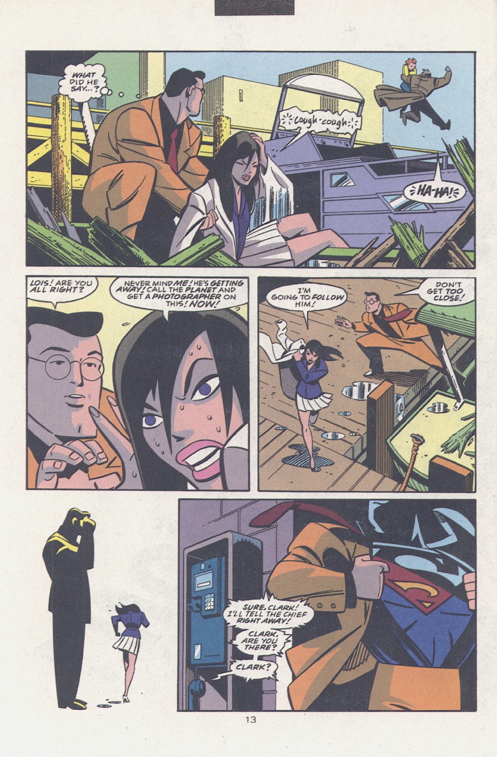 Read online Superman Adventures comic -  Issue #2 - 14