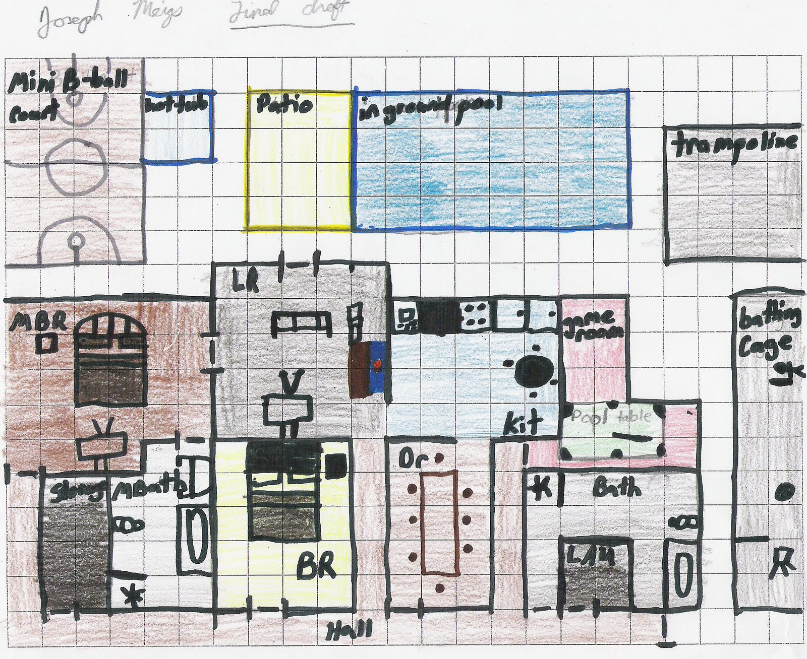 CMS 6th Grade Math Dream House Project Samples