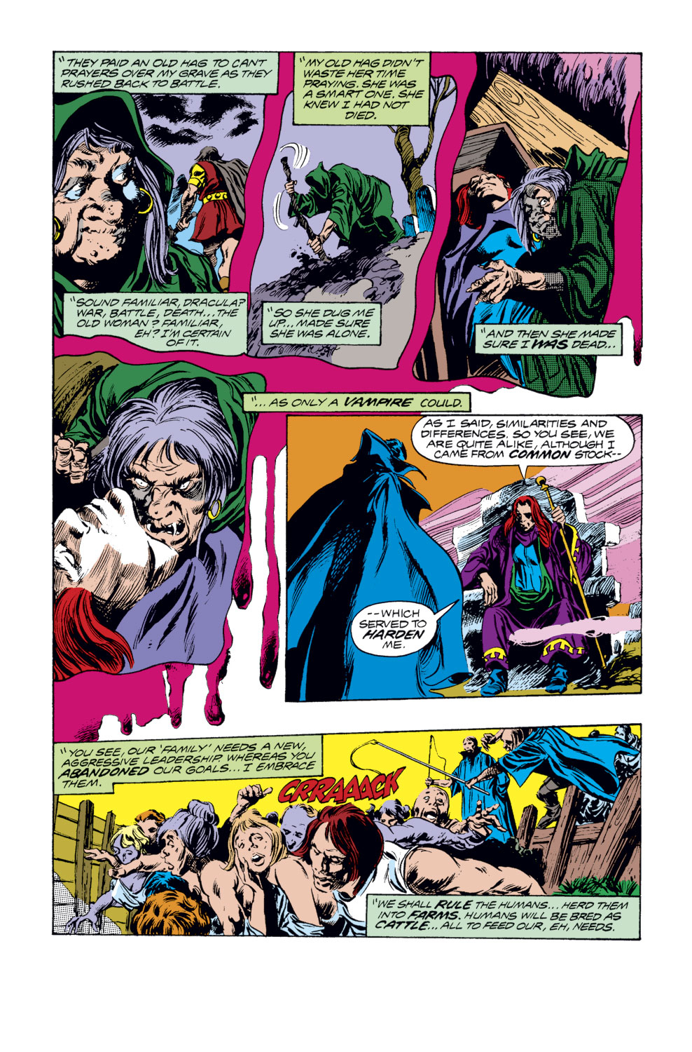 Read online Tomb of Dracula (1972) comic -  Issue #70 - 12