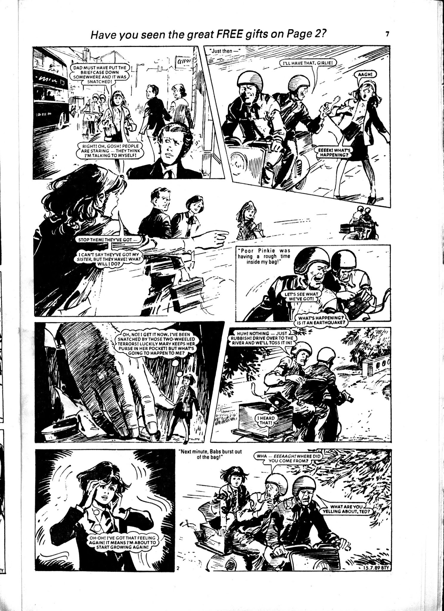 Read online Bunty comic -  Issue #1644 - 7
