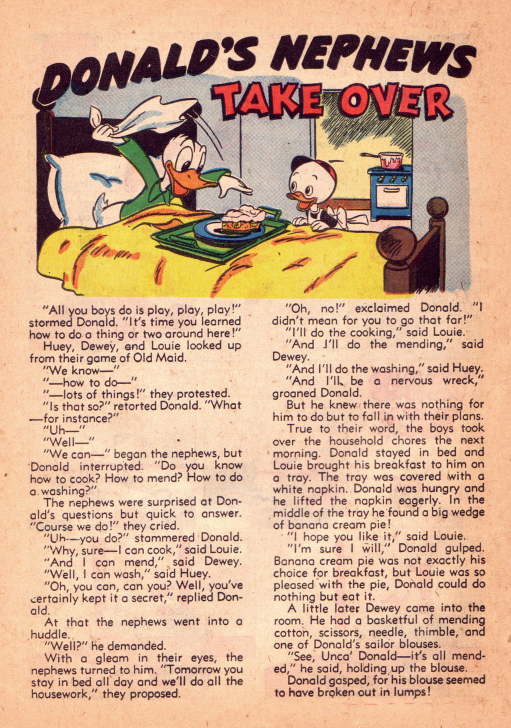 Read online Walt Disney's Comics and Stories comic -  Issue #113 - 34