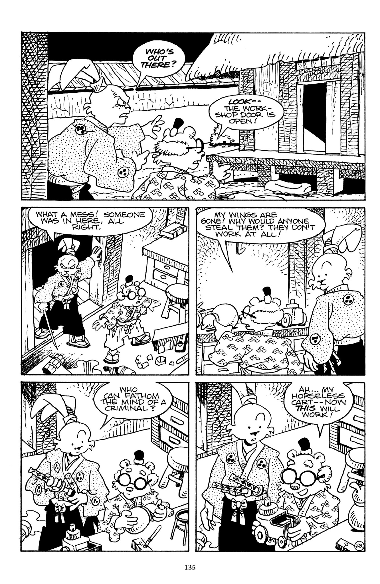 Read online The Usagi Yojimbo Saga comic -  Issue # TPB 5 - 132