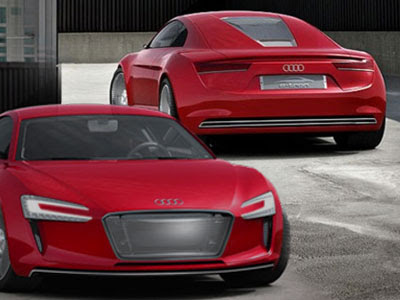 audi car images gallery. 2009 Audi e-Tron Concept Car