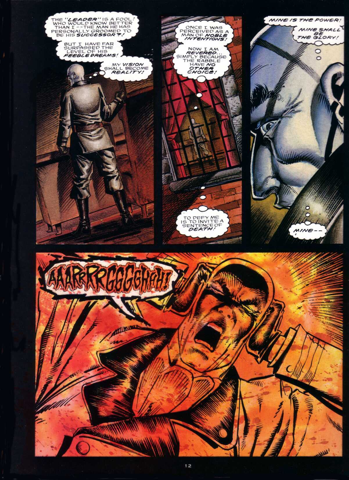 Read online Marvel Graphic Novel comic -  Issue #66 - Excalibur - Weird War III - 12