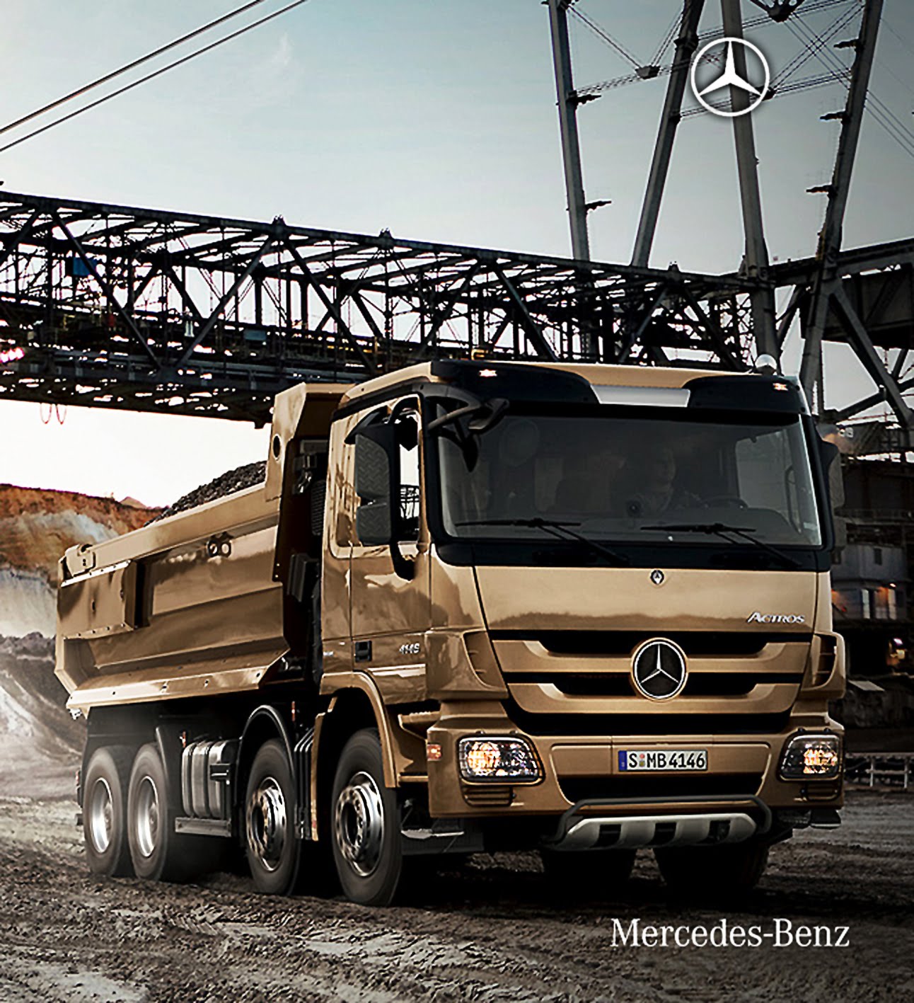 Camiones mercedes benz en alemania #6