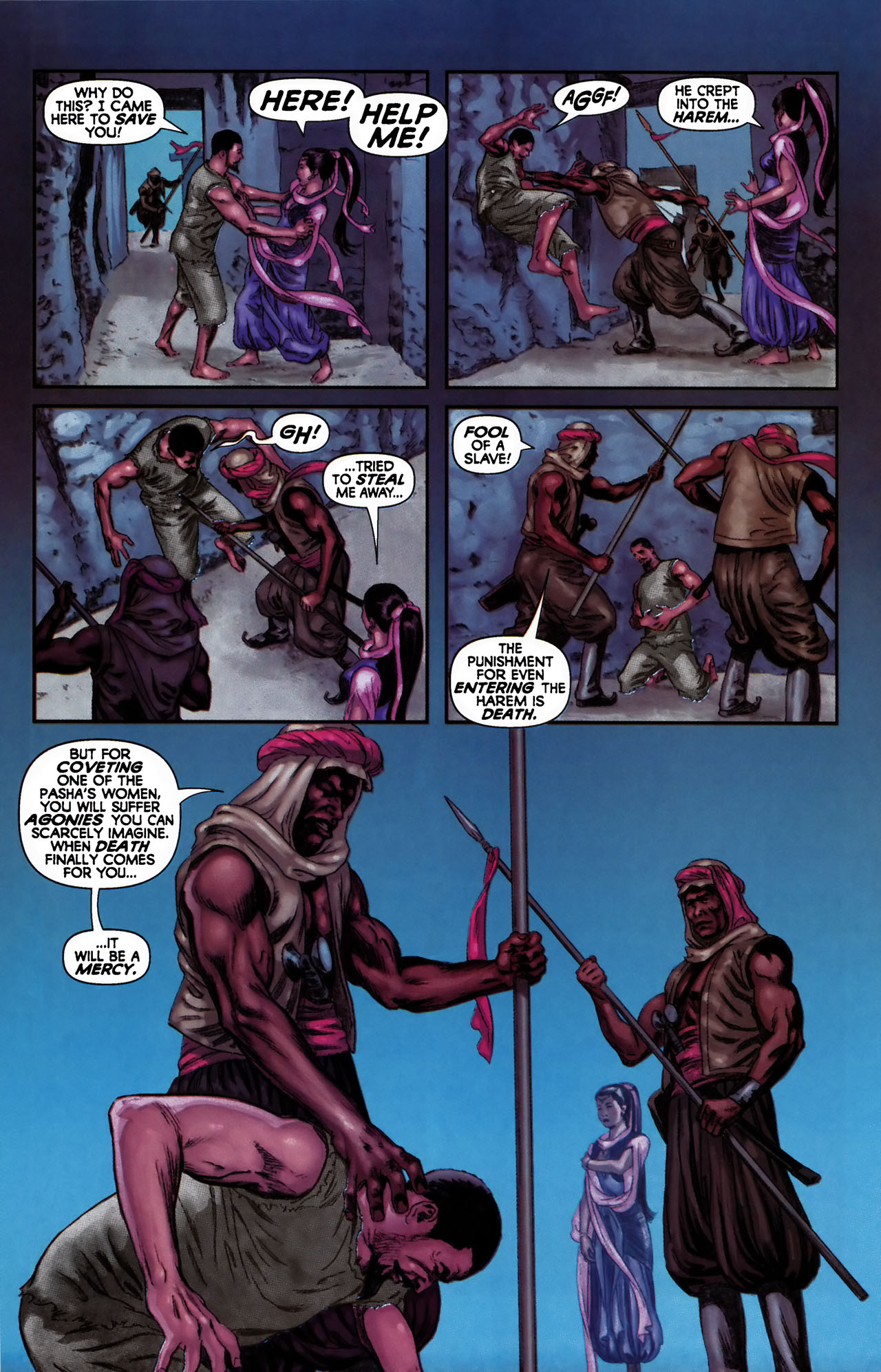 Read online Samurai: Heaven and Earth (2006) comic -  Issue #3 - 21