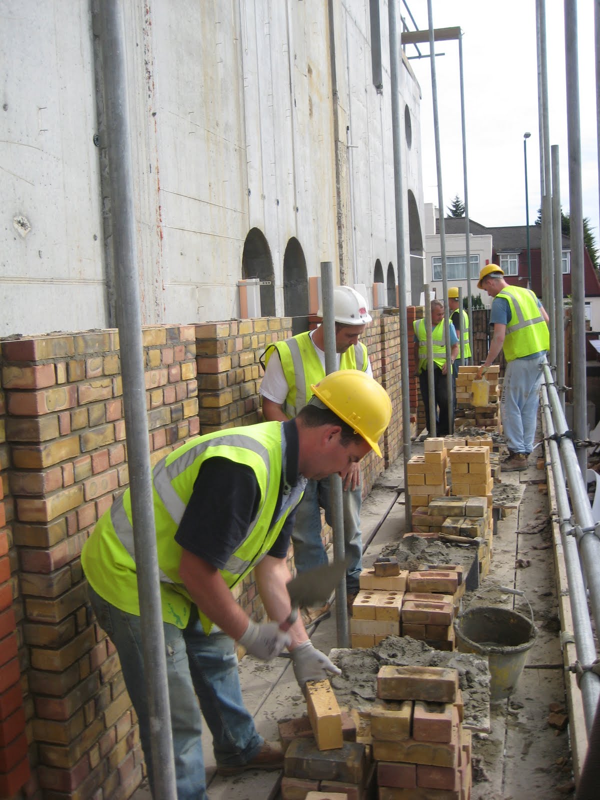 Landmark Bricklaying one level up