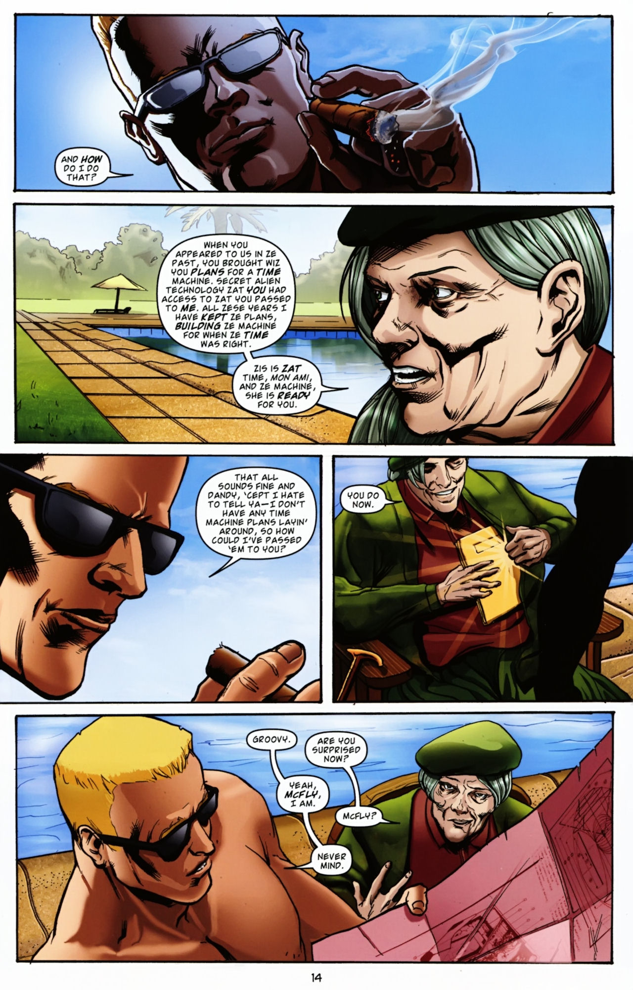 Read online Duke Nukem: Glorious Bastard comic -  Issue #1 - 18