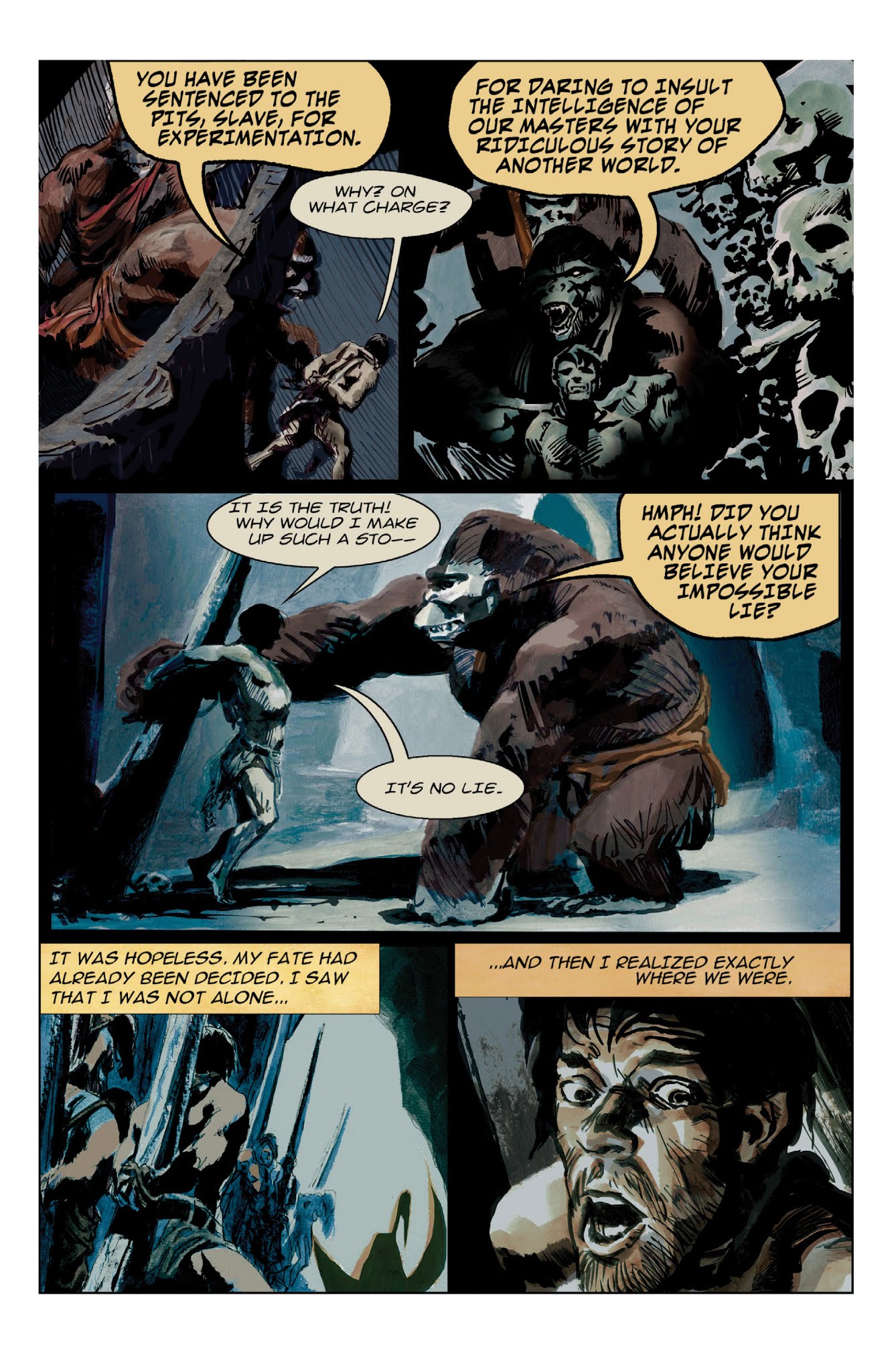 Read online Edgar Rice Burroughs' At the Earth's Core comic -  Issue # TPB - 62