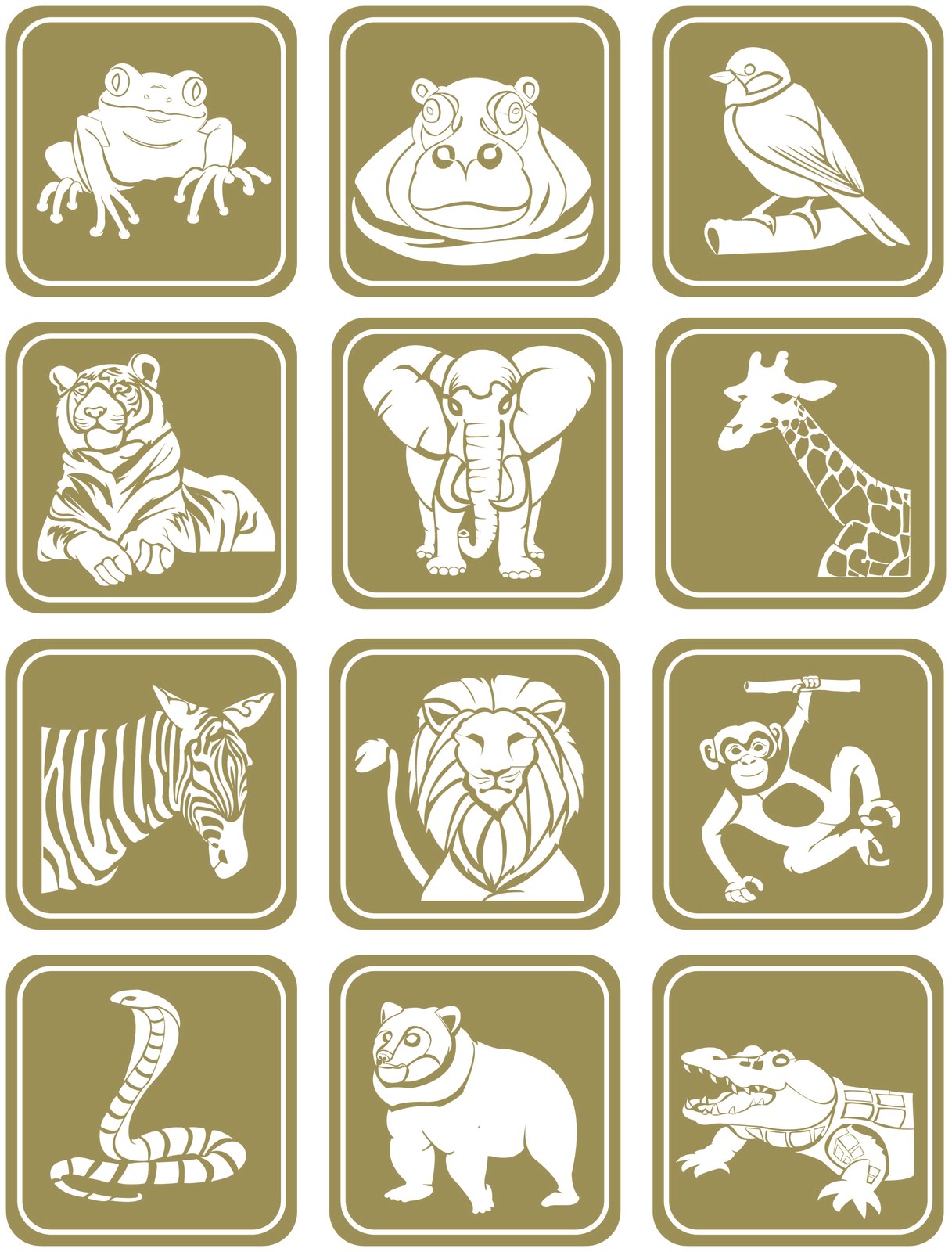 animal zoo icon Iconen pictogrammen dieren ikonen zootiere huisdieren dierentuindieren giraf vectoren visages amusant vectorielles vectorkarakter vlekken beeldverhaal afrikaans dier ssstocker