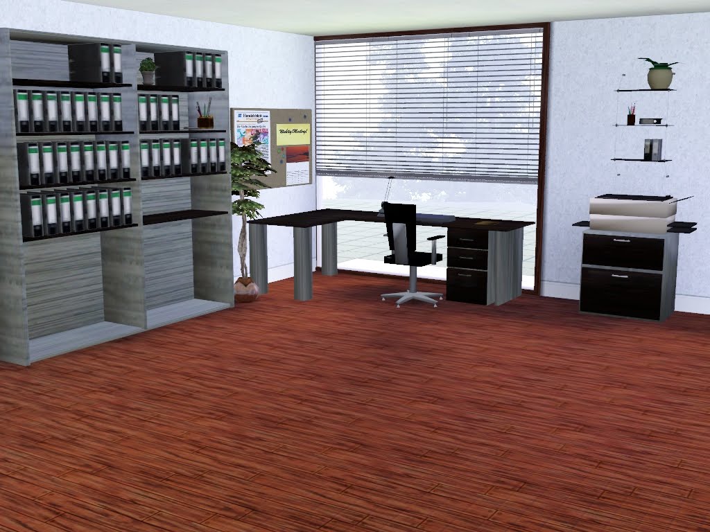 My Sims 3 Blog: Office Set by CaliDea