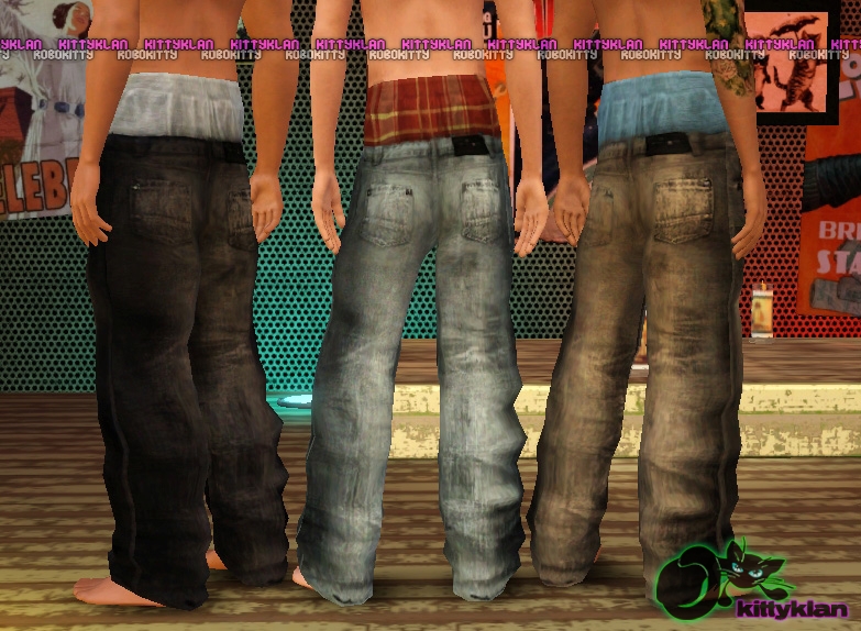 Sims 4 Male Baggy Jeans