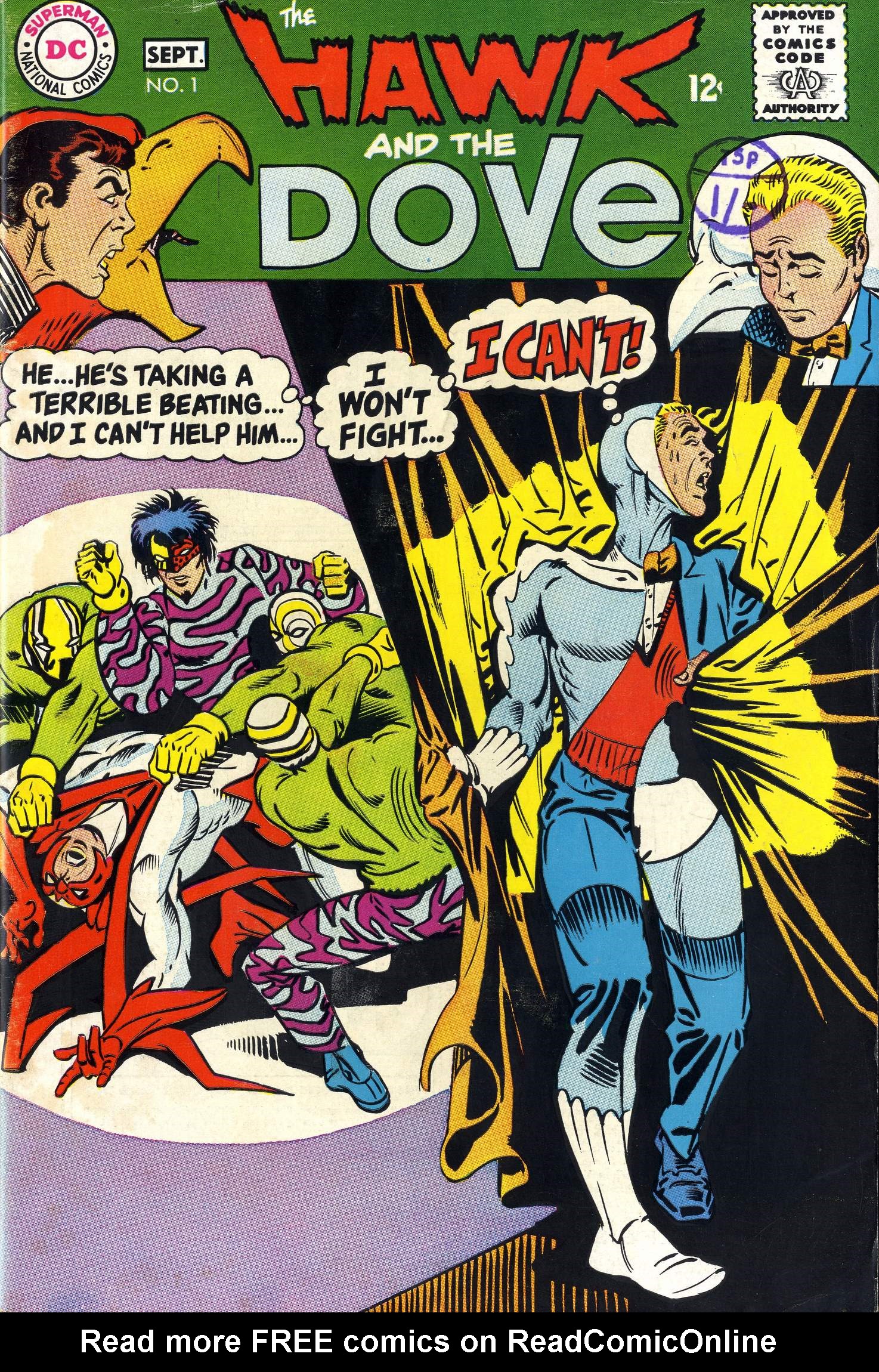 Read online The Hawk and the Dove comic -  Issue #1 - 1