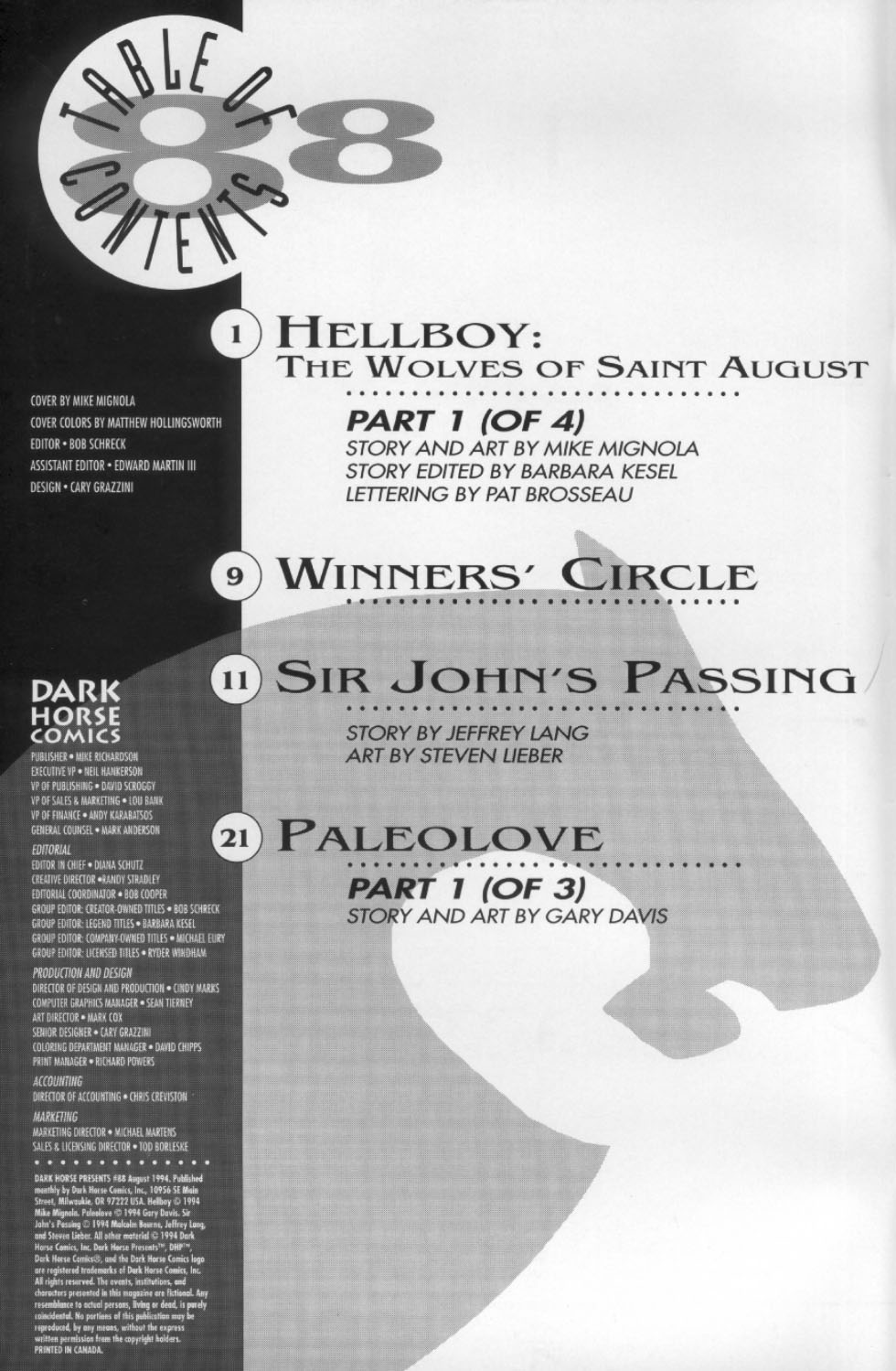 Dark Horse Presents (1986) Issue #88 #93 - English 3