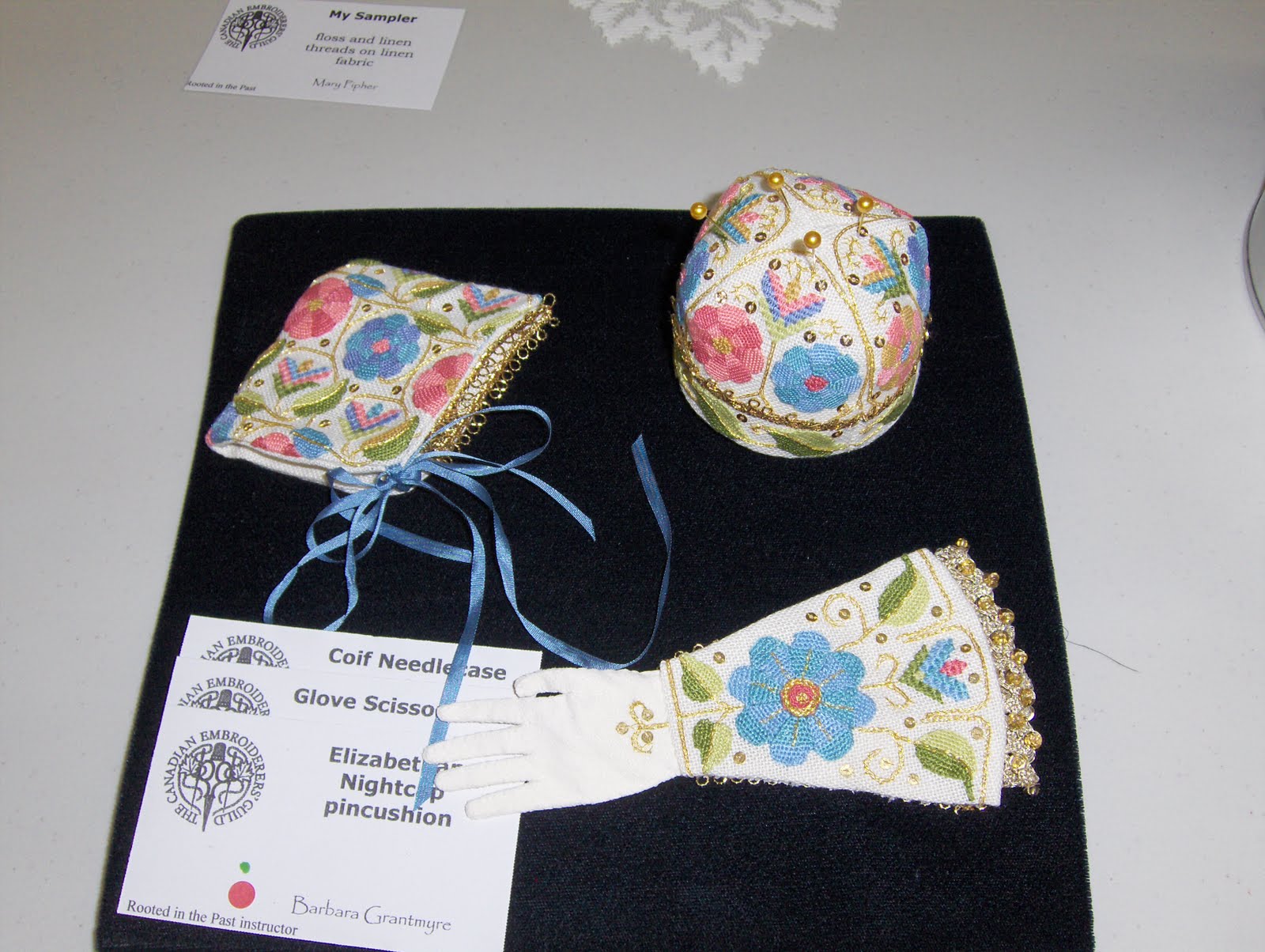 fibrejournal Canadian Embroiderers' Guild, Guelph Open House