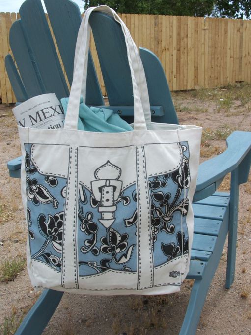Red Rock Rose FUNKY COWGIRL TOTE Cali Cowgirl Gifts Red Rock Rose Style!