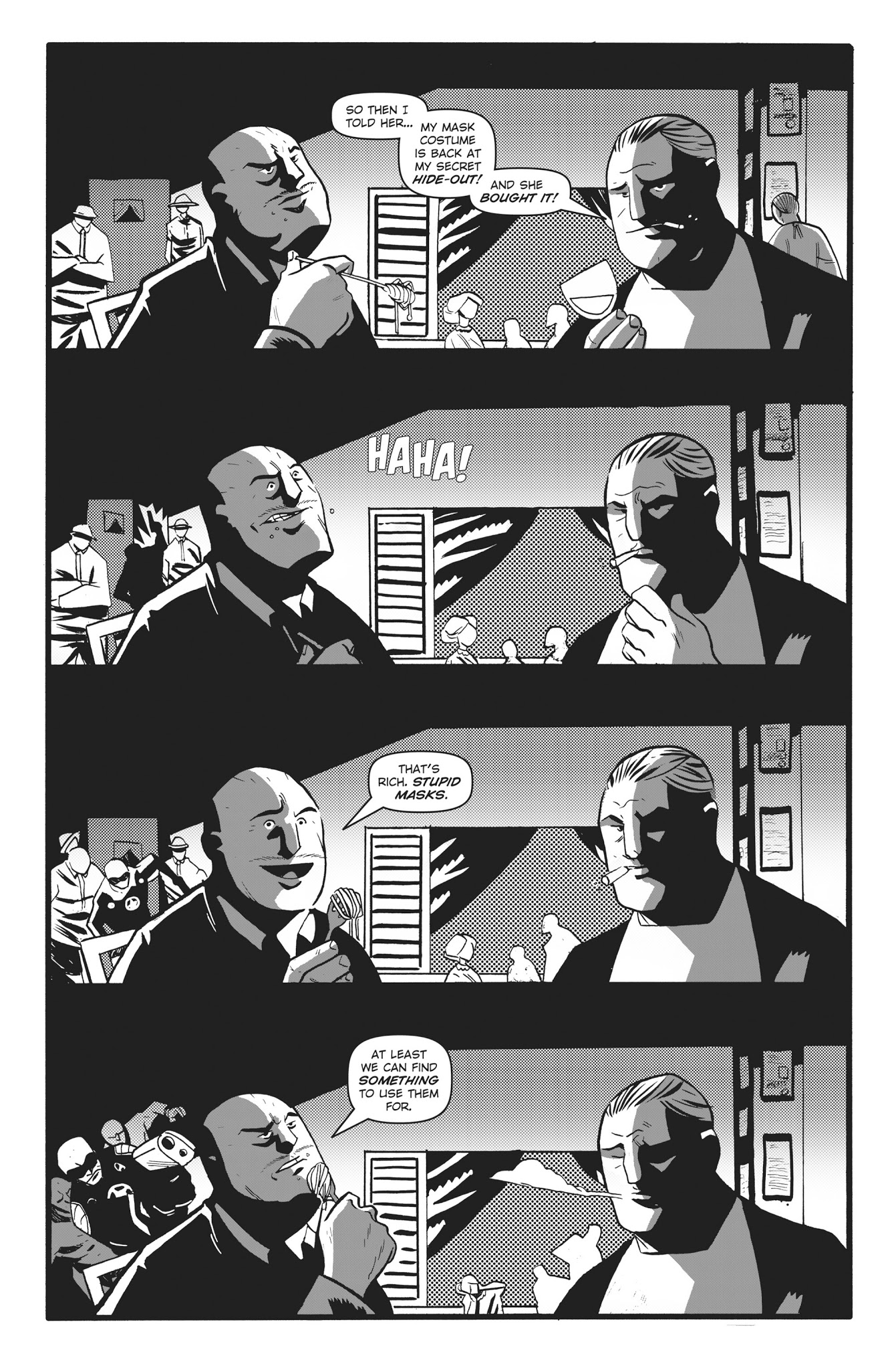 Read online Masks & Mobsters comic -  Issue #8 - 3