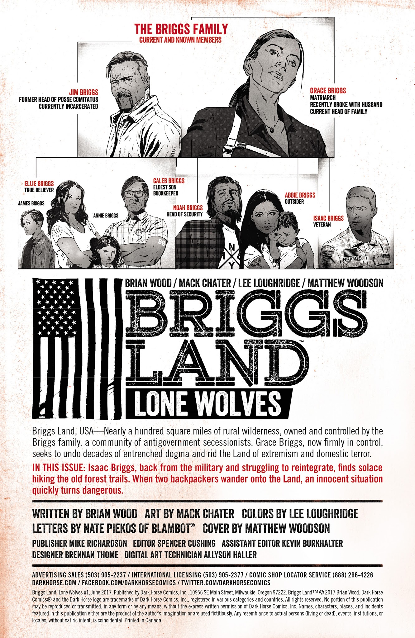 Read online Briggs Land: Lone Wolves comic -  Issue #1 - 2