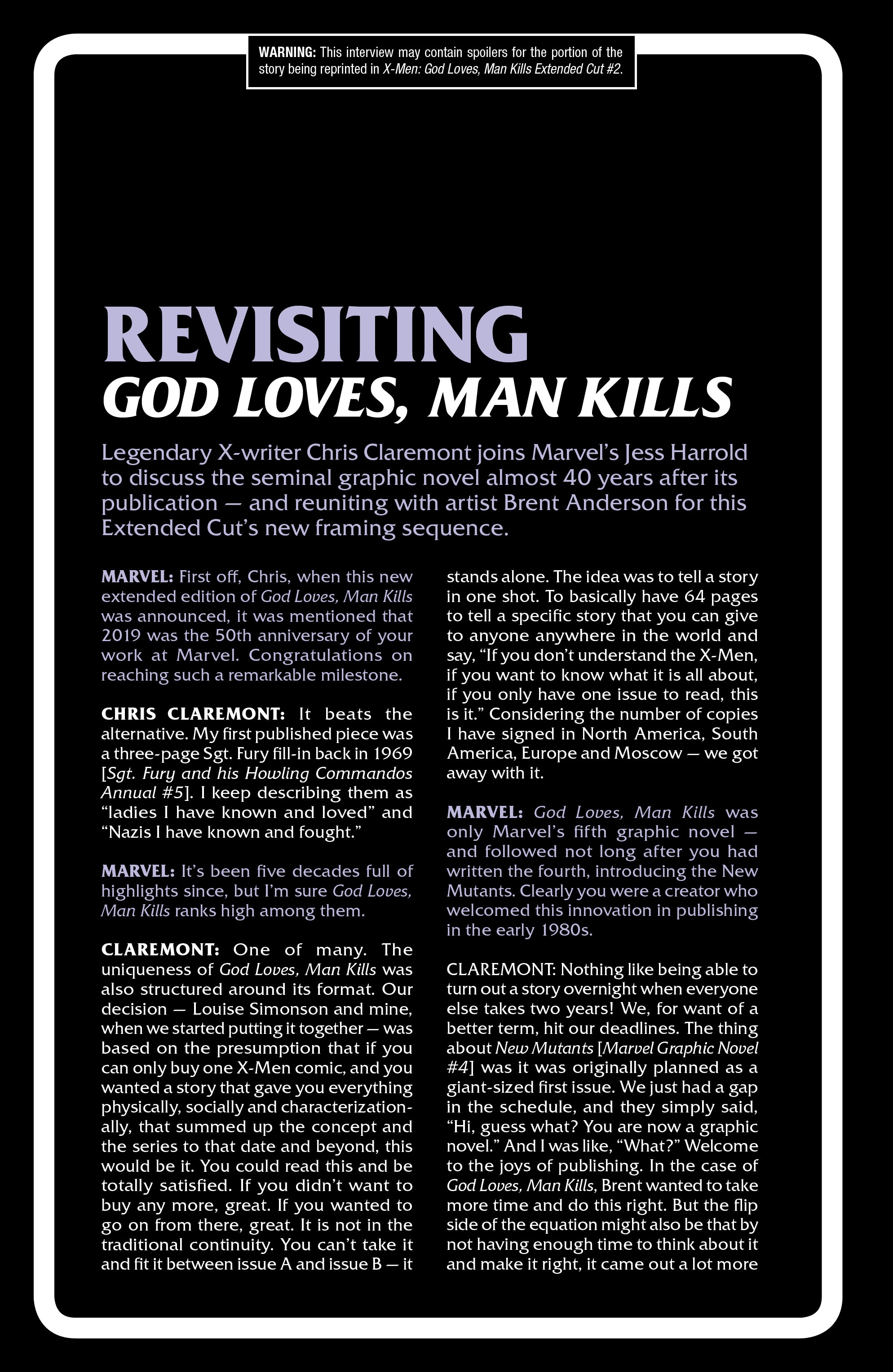 Read online X-Men: God Loves, Man Kills Extended Cut comic -  Issue #1 - 34