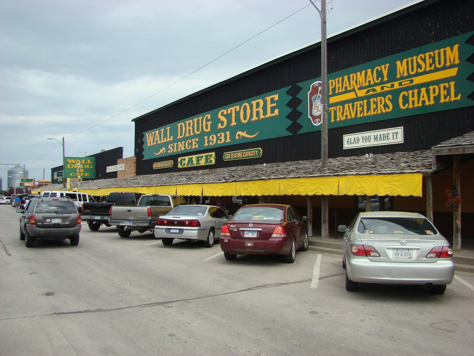 Curt & Yvonne's Excellent Road Trip Wall Drugs and our Camping Site