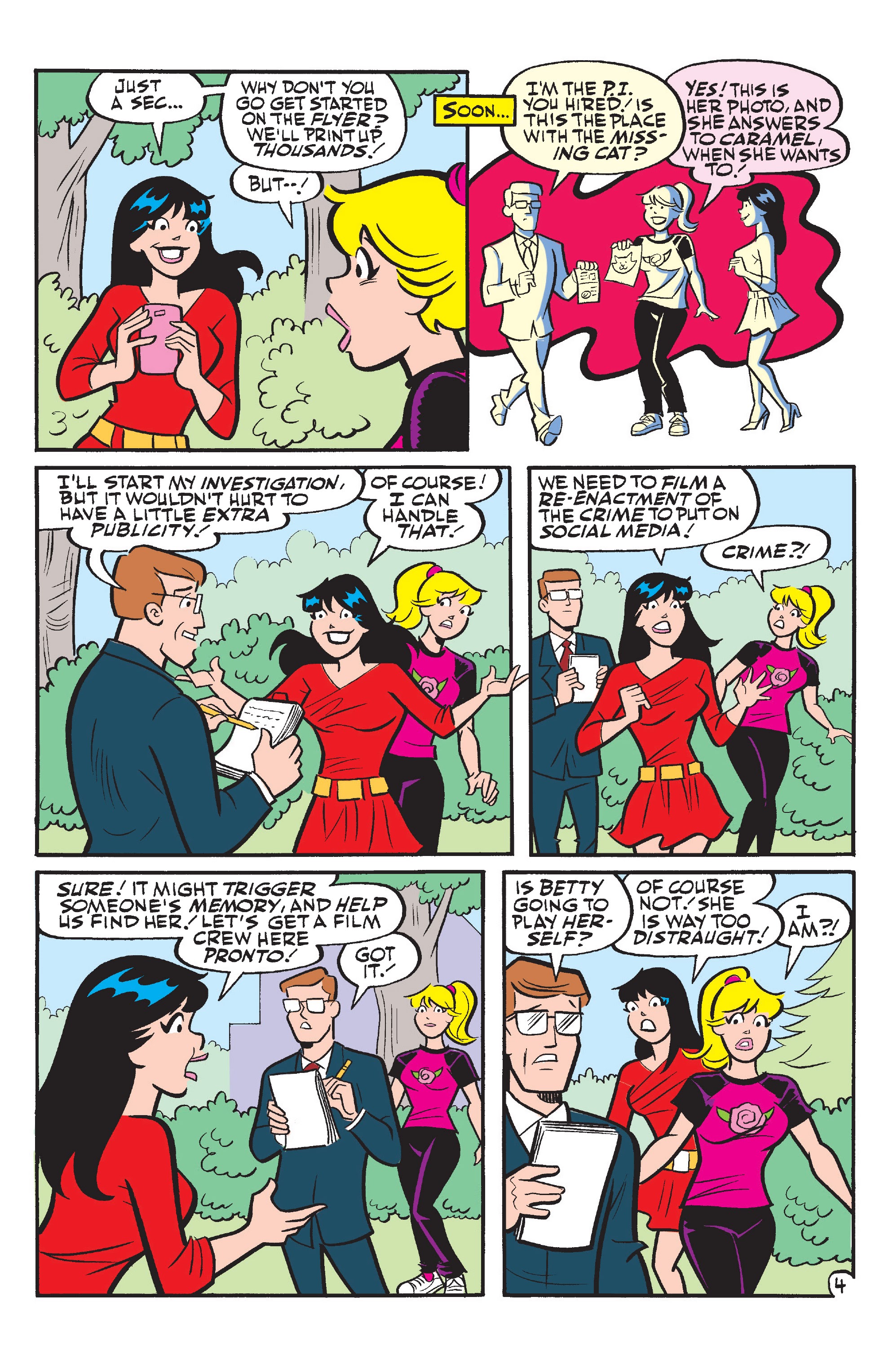 Read online Betty & Veronica Best Friends Forever: At Movies comic -  Issue #5 - 6