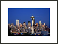 Seattle Skyline at Dusk