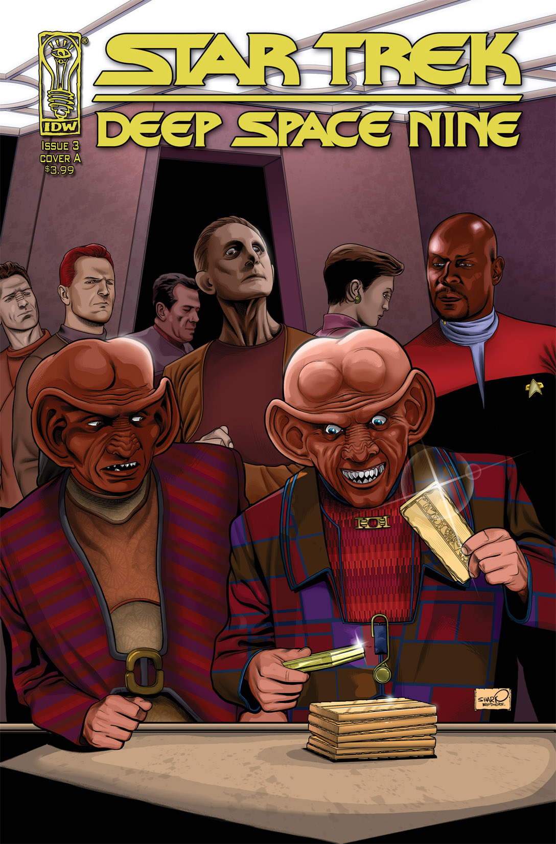 Read online Star Trek: Deep Space Nine: Fool's Gold comic -  Issue #3 - 1