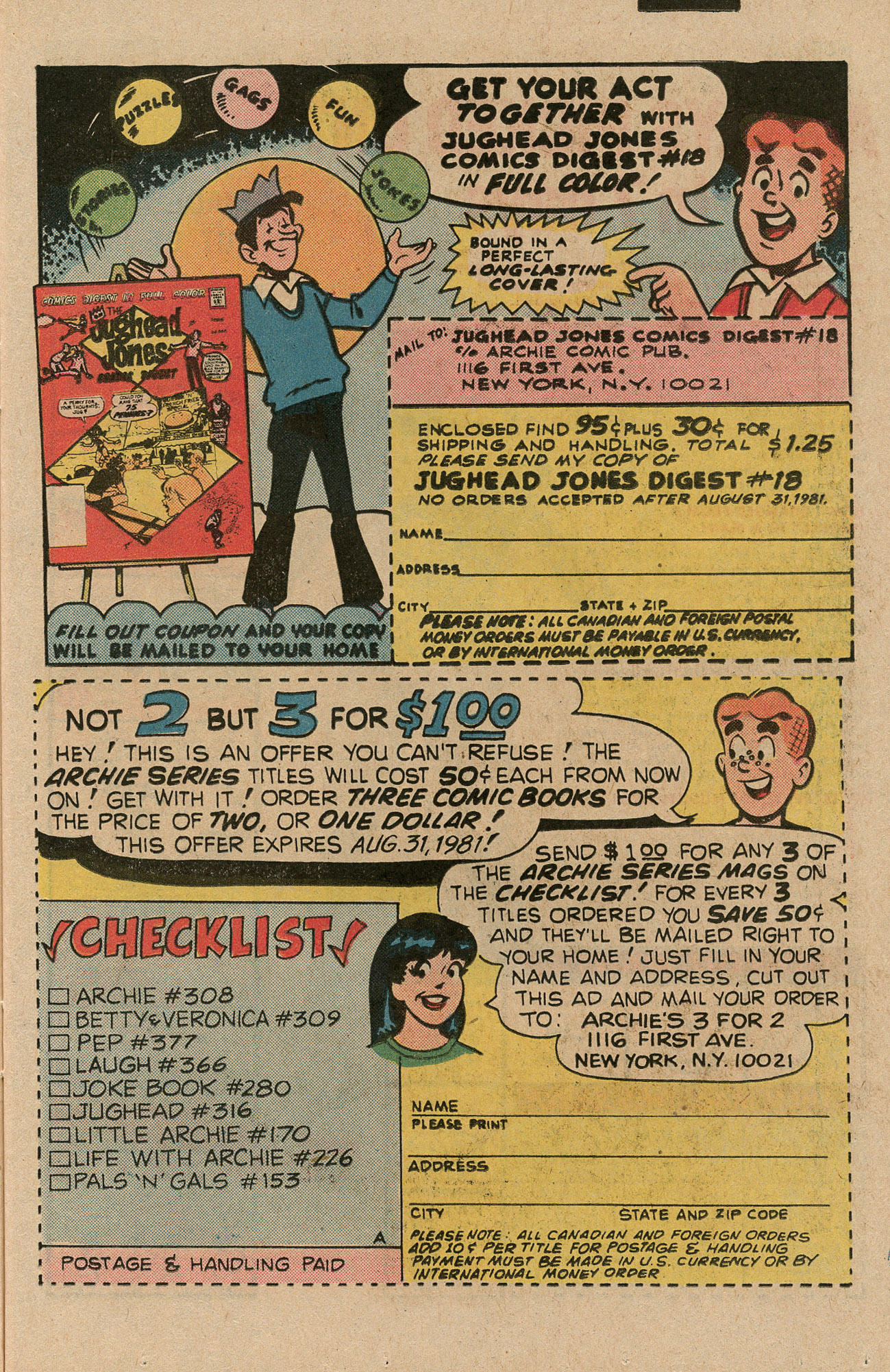 Read online Archie's TV Laugh-Out comic -  Issue #82 - 11