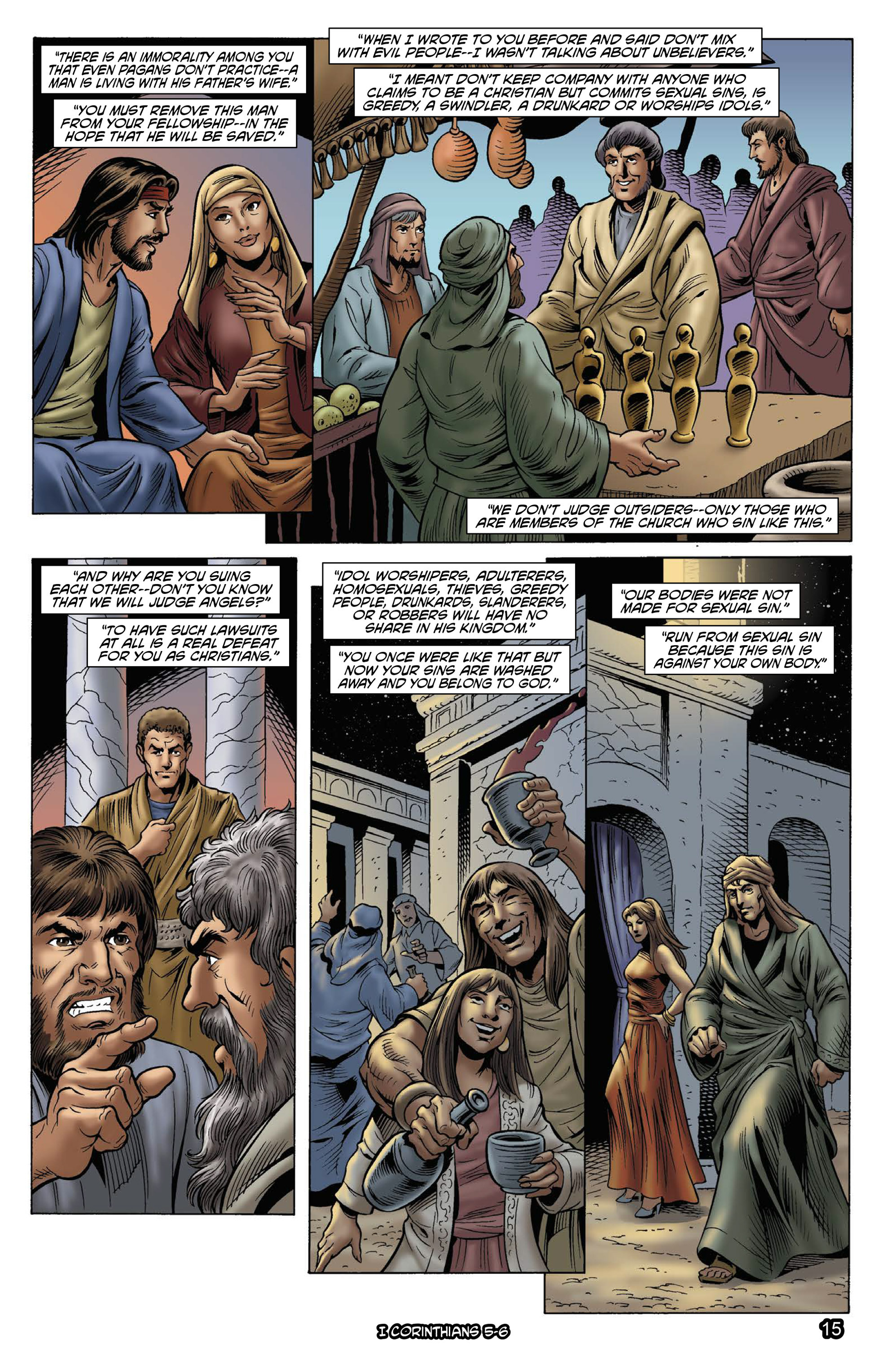Read online The Kingstone Bible comic -  Issue #11 - 19