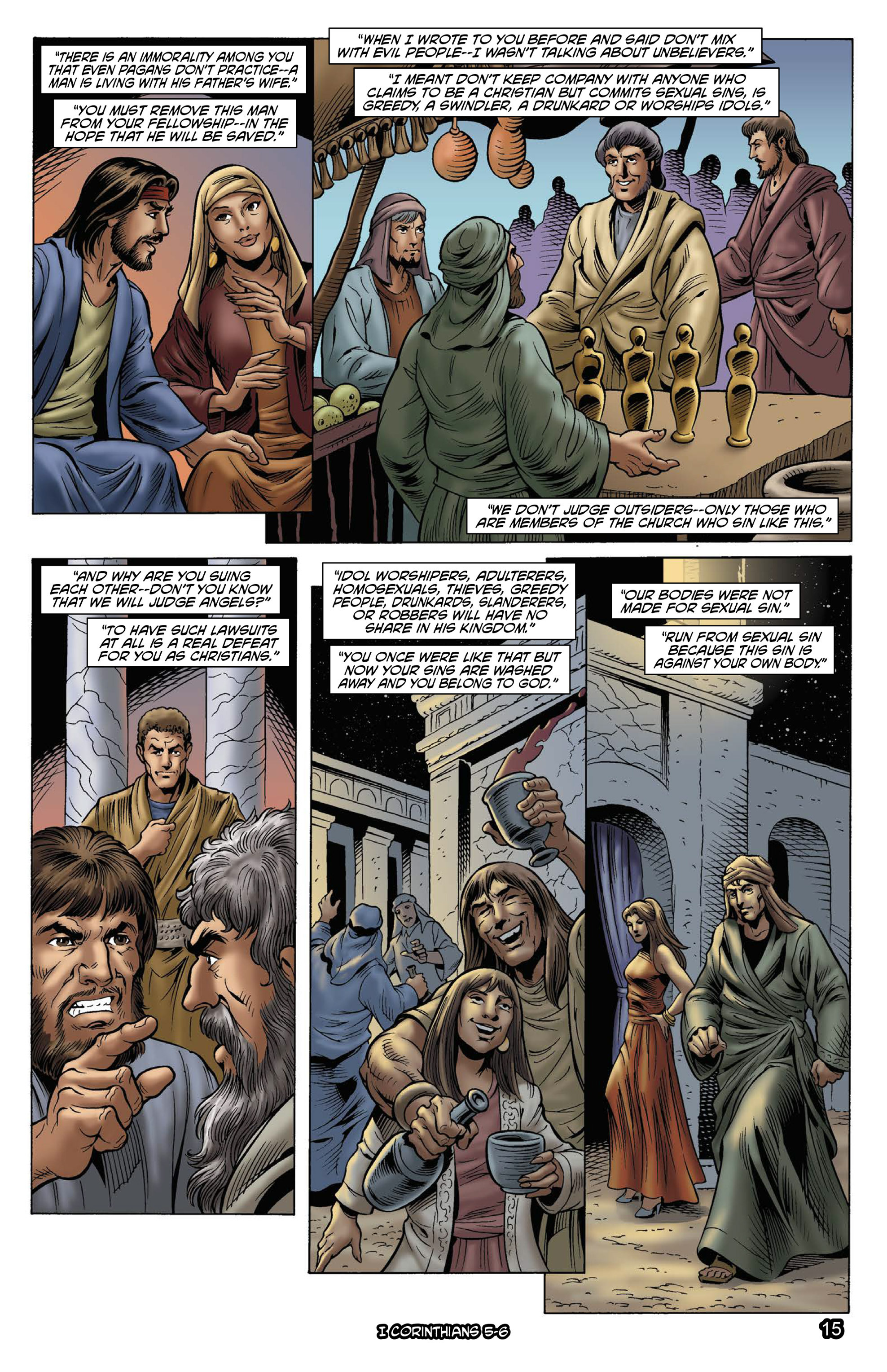 Read online The Kingstone Bible comic -  Issue #11 - 19