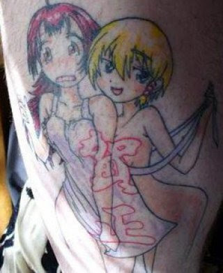 Re: video game tattoos. Posted: Fri Aug 14, 2009 11:34 pm. Ani tattoo Mania!