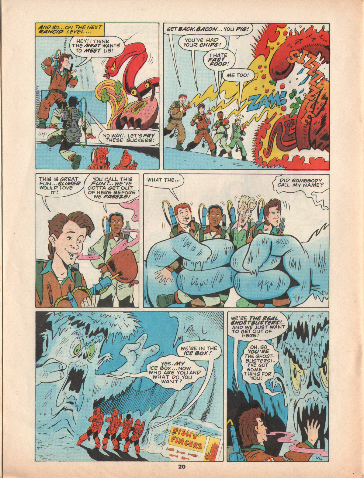 Read online The Real Ghostbusters comic -  Issue #21 - 20