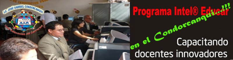 Programa Intel® Educar en el Condorcanqui 2009