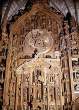 Altar de las reliquias en la Catedral de Santiago de Compostela.