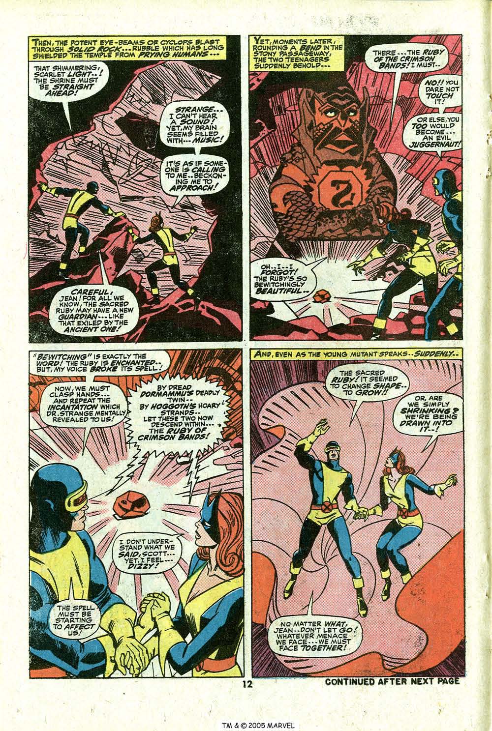 Read online Uncanny X-Men (1963) comic -  Issue #81 - 14