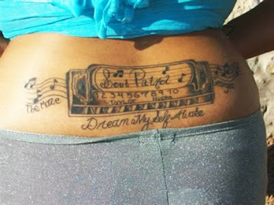 20 Craziest and Worst Tramp Stamp ~ CRAZY PICS