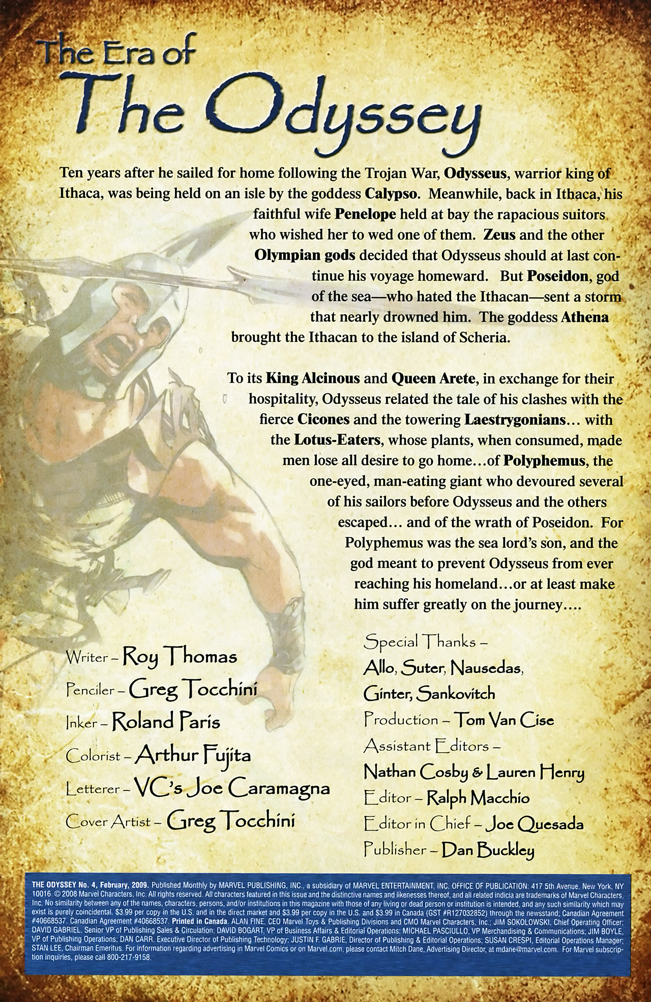 Read online The Odyssey comic -  Issue #4 - 3