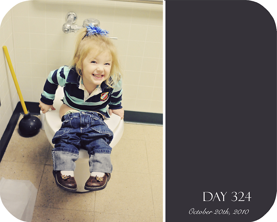 Roper Family Blog Spot Day 324 & 325 Potty Break and Coffee Break