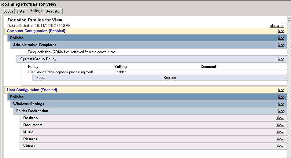 Windows GPO's work best on New Profiles Chris Towles' Blog